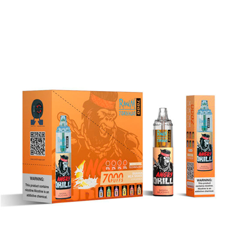 CAIXA RANDM TORNADO 7.000 PUFFS - 10 UNIDADES