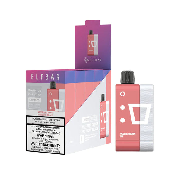 Caixa Elfbar EW9000 Kit Bateria + Cartucho - 10 Unidades