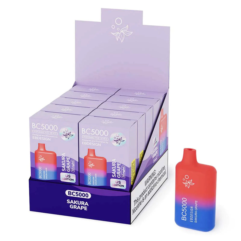 10 ELFBAR BC 5000 PUFFS - Caixa