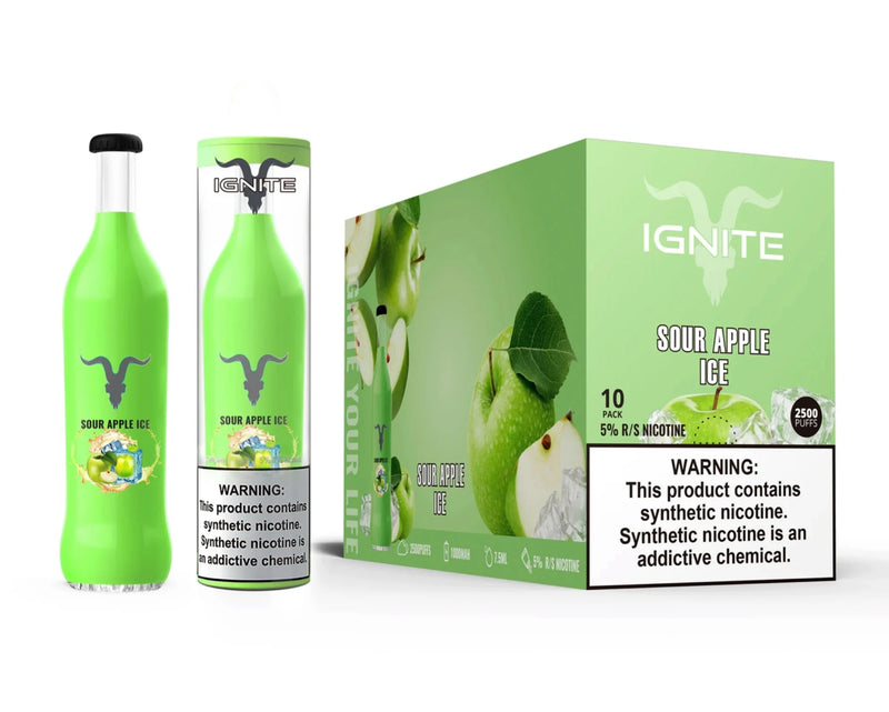 10 IGNITE V25 2500 PUFFS - Caixa