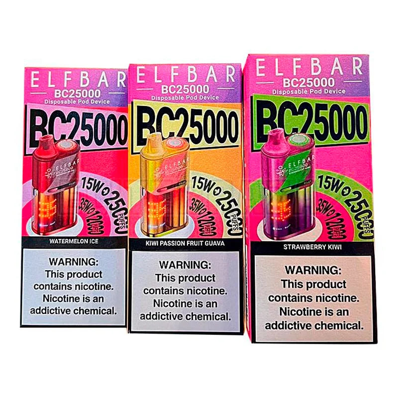 CAIXA ELFBAR BC25.000 - 10 UNIDADES